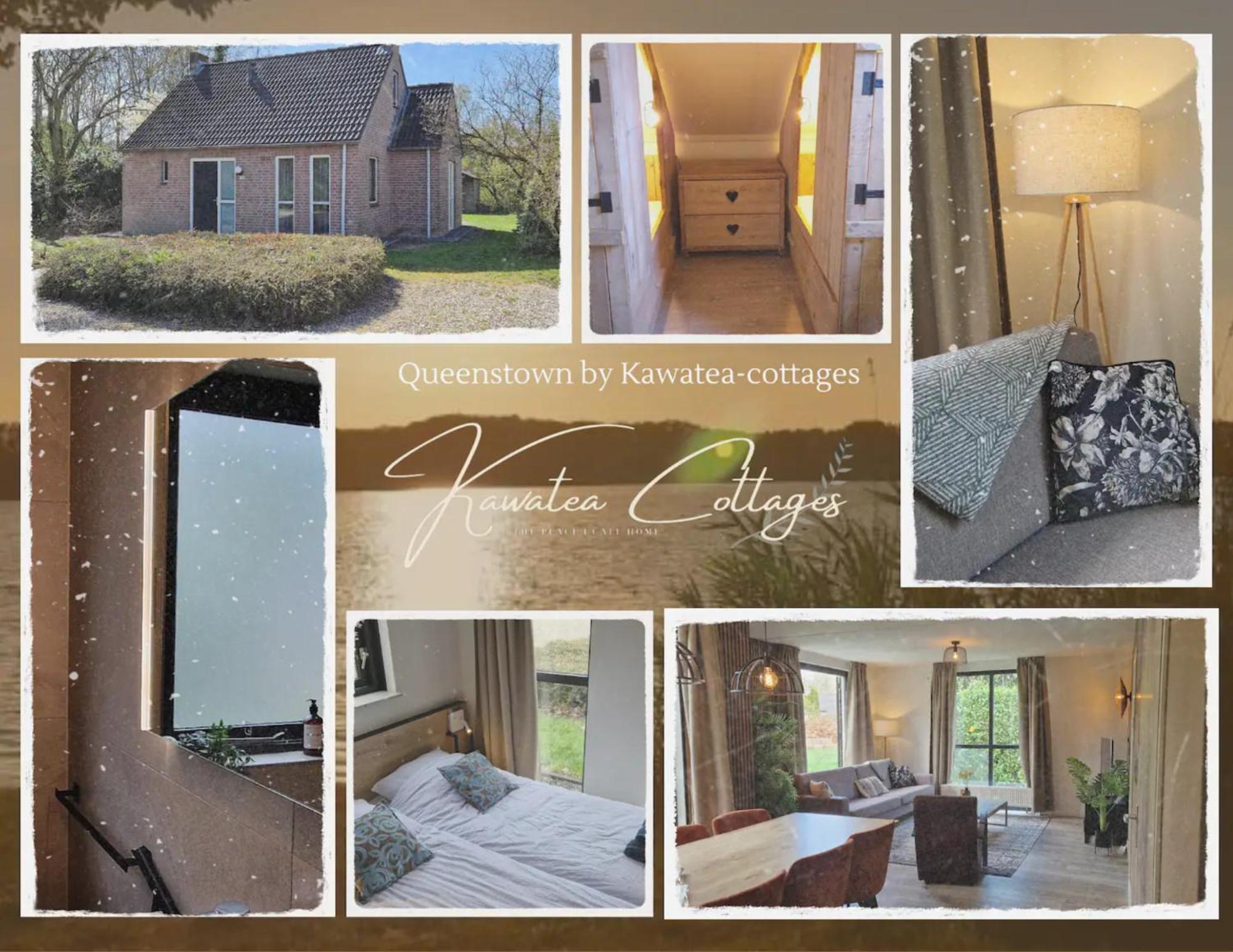Forestview 'Queenstown' 6 Pers Very Child-Friendly By Kawatea Cottages (Adults Only) Ewijk المظهر الخارجي الصورة